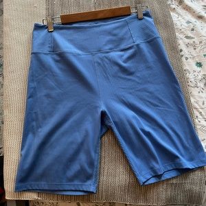 Ribbed girlfriend collective shorts